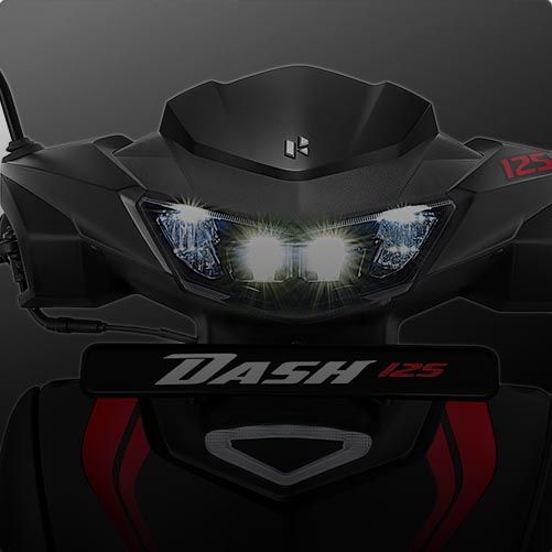 Iluminación frontal 100% LED